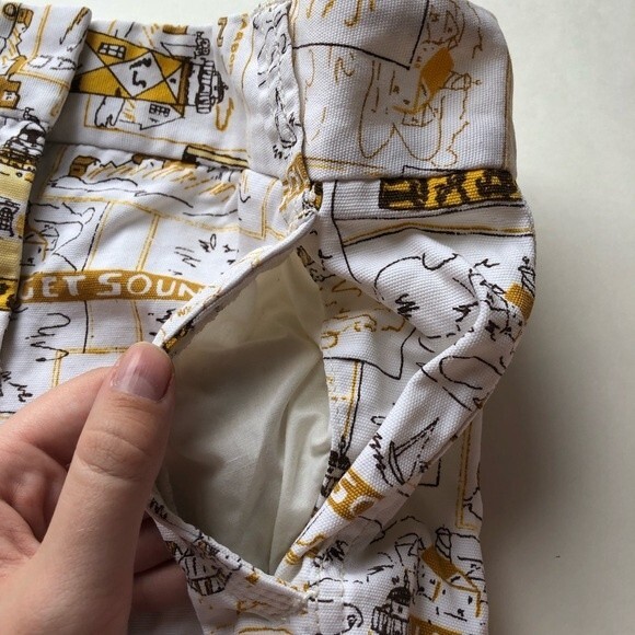 J. Crew Factory Nautical Sailboat Shorts Size 2 - Picture 7 of 8